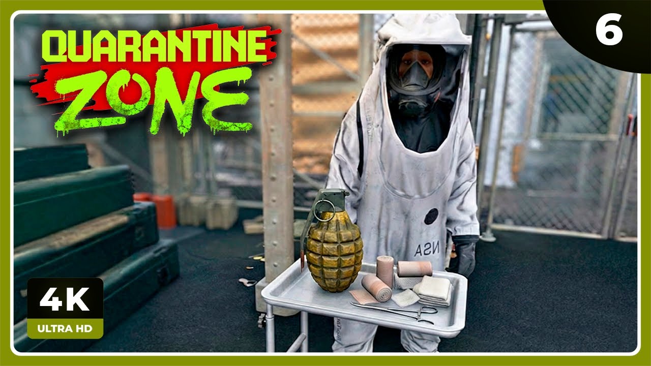QZ #6 | UNA GRANADA EN EL ESTÓMAGO | QUARANTINE ZONE: THE LAST CHECK Gameplay Español