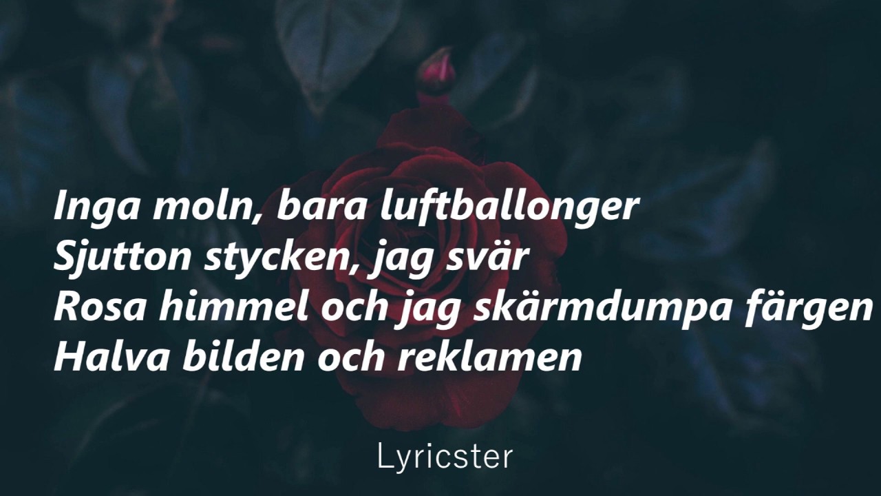 Molly Sandén - Rosa Himmel [Lyrics]