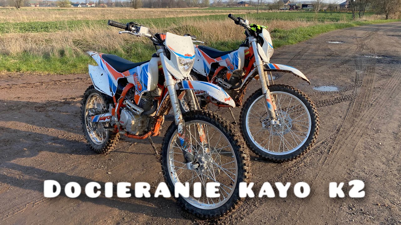 KAYO K2 LUŹNA JAZDA DOCIERANIE