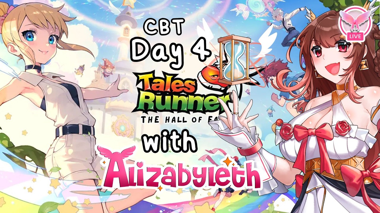 [🔴 Tales Runner ]  | CBT Day 4 with Alizabyleth! | Alizabyleth 🎀⏳#vtuberth    #talesrunner