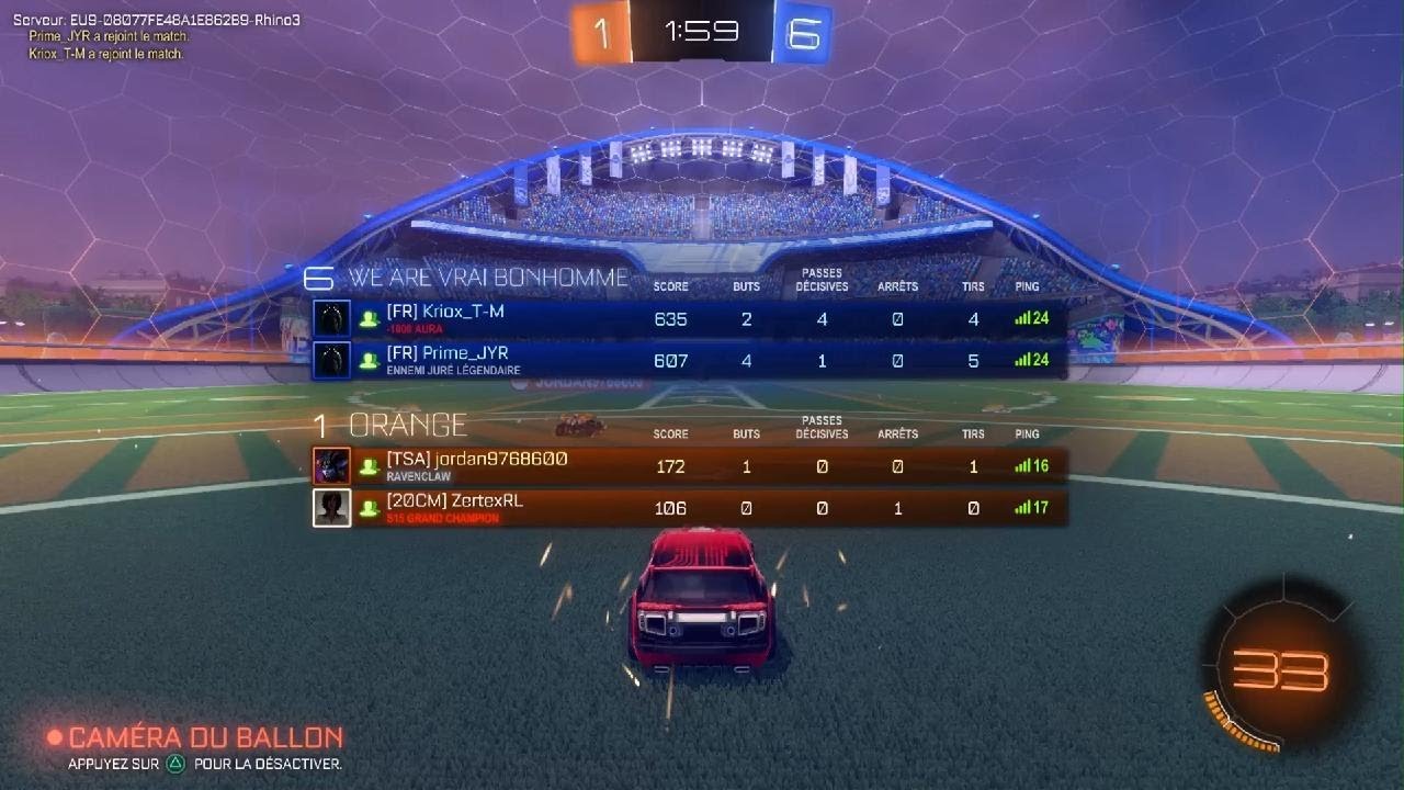 Rocket League Occasionnel avec un amie full delire 🤣.