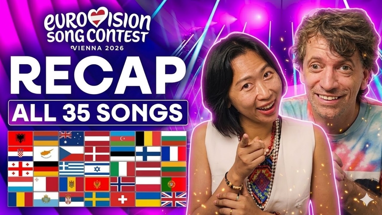 Our Reaction to All 35 Songs of the Eurovision Song Contest 2026 🎵 | #Eurovision2026