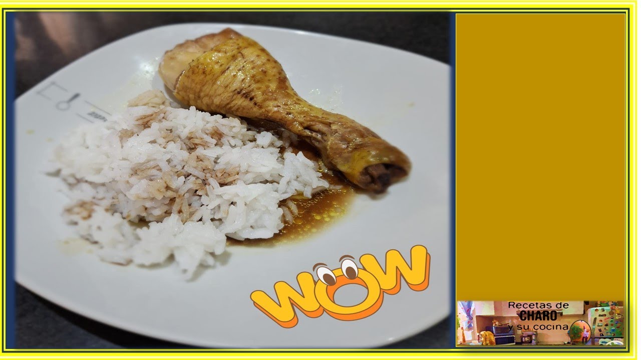 Solo 2 ingredientes lleva éste pollo!!😎