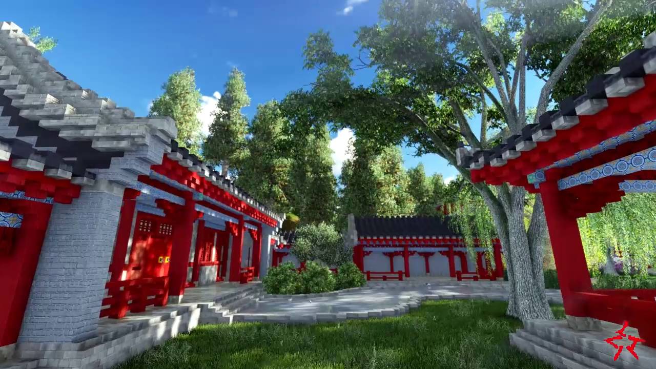 【Minecraft】不一样的世界--红逸院-中式-古建筑
