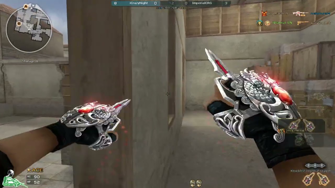 iCrazyNights v ImperialCRG 2 | CLAN WAR 3V3