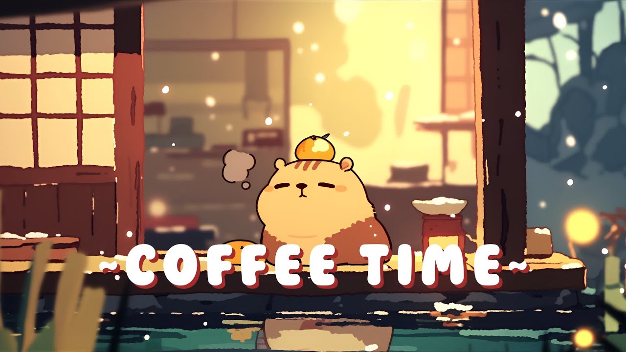 Lofi Capybara Radio - Cozy Japanese Lofi Mix ~ Dreamy Vibes ~ ✨