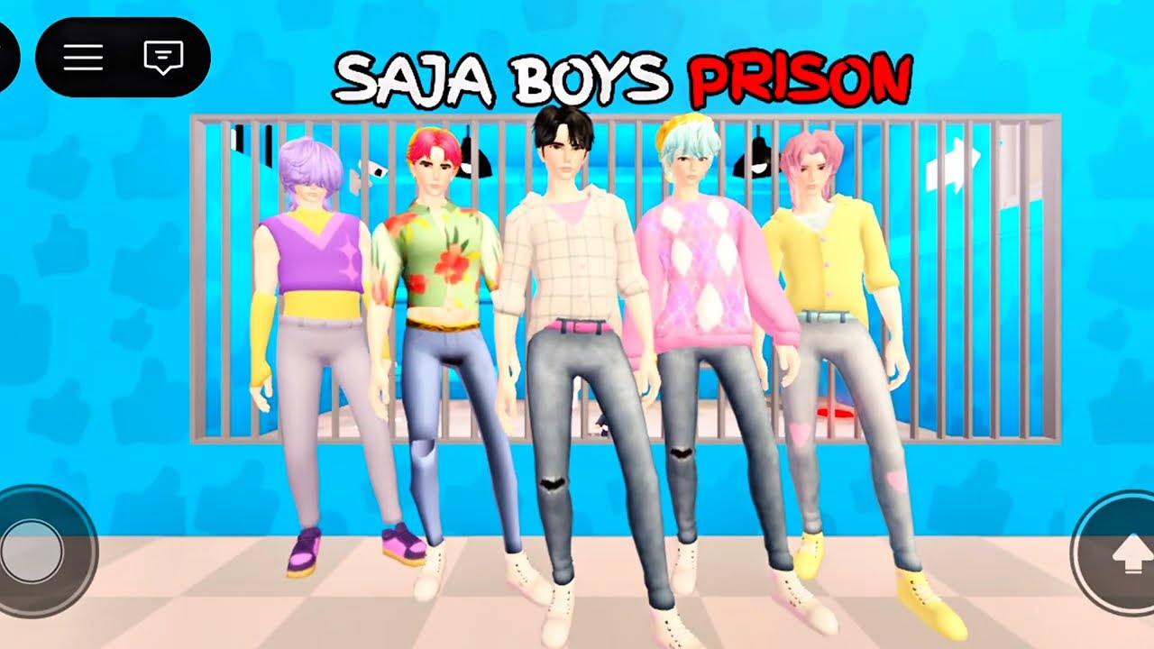 SAJA BOYS PRISON RUN! ROBLOX GAMEPLAY #roblox #sajaboys 