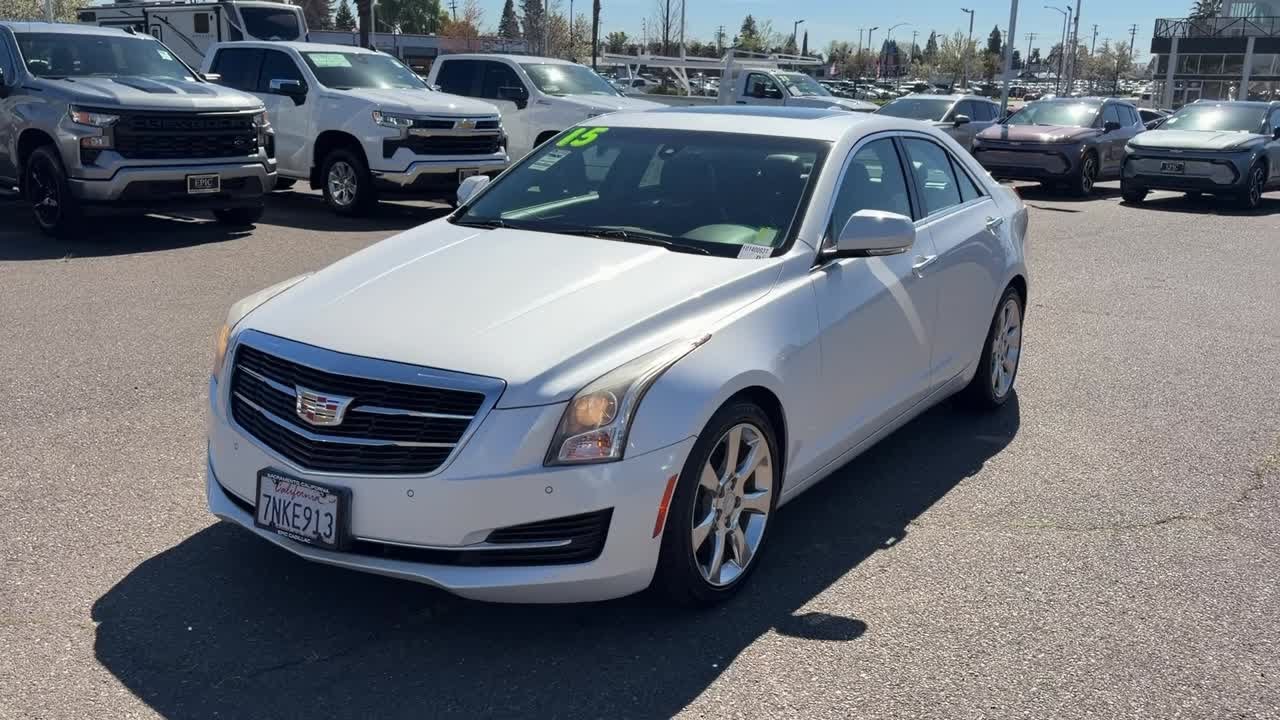 2015 Cadillac ATS 2.0L Turbo Luxury Sacramento, Rosemont, Rio Linda, Elk Grove, Lemon Hill CA