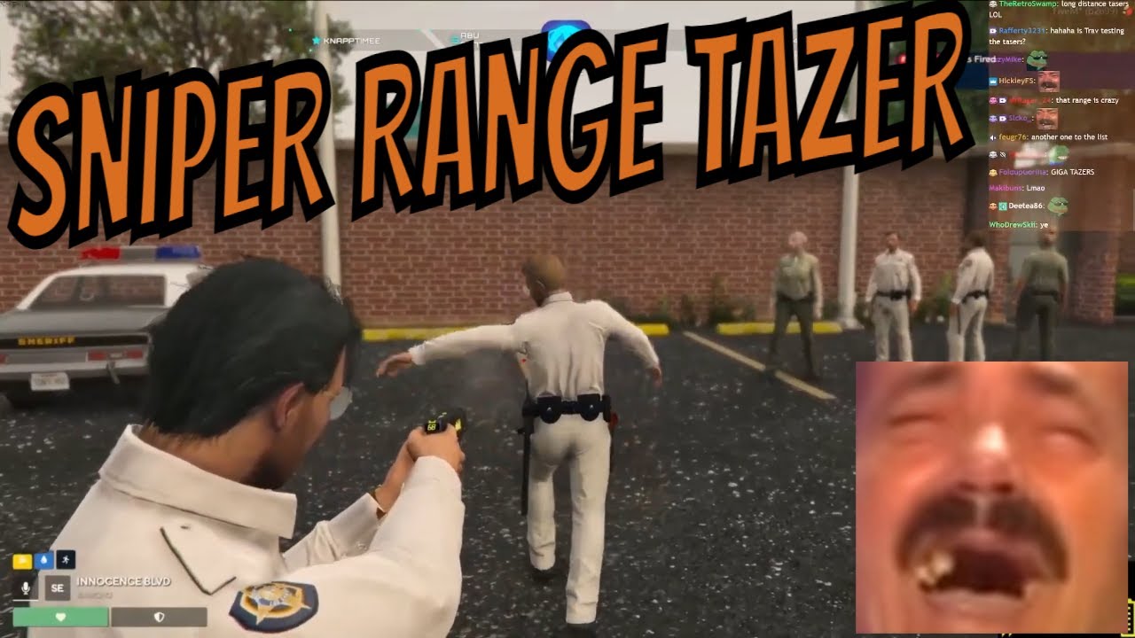 PD TAZER IS SLIGHTLY UNBALANCED!! w/ Kyle & Travpiper | 1985 #gtarp #igniterp #kyle #travpiper