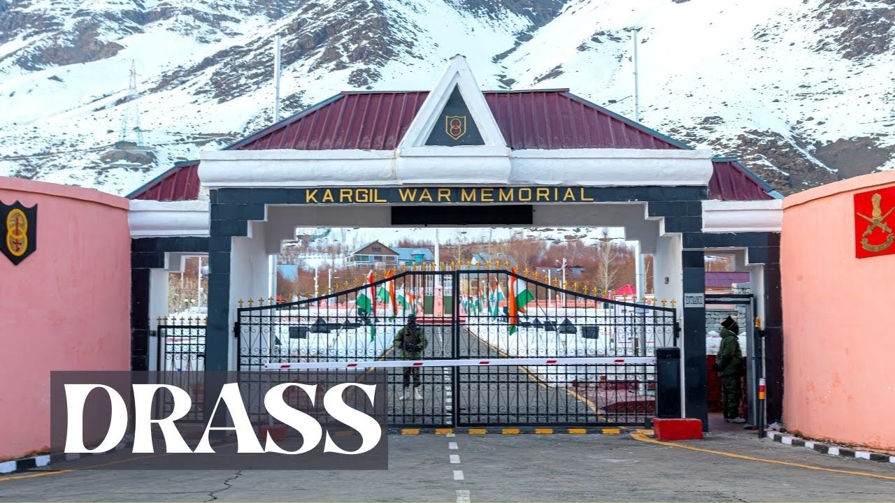 KARGIL WAR MEMORIAL- DRASS | Pt -1 |STORY of Indo-Pak WAR by Indian Army Soldier|WINTER LADAKH EP-08