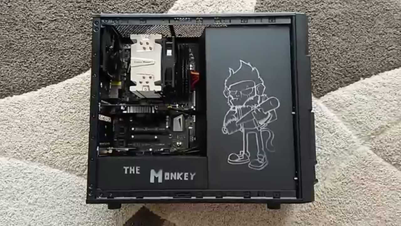 CASEMOD - Iluminação de LED no PSU COVER