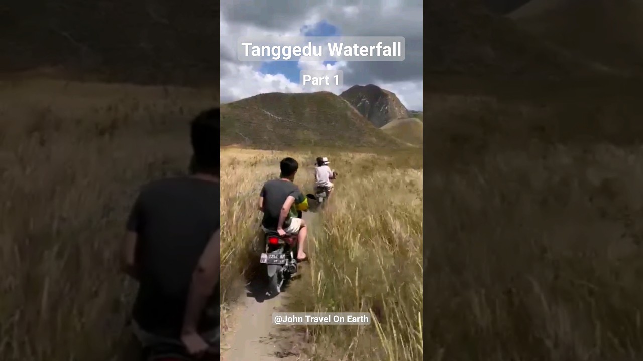 Tanggedu Waterfall (part 1)  Jalan menuju Air terjun Tanggedu, opsinya trekking atau naik ojek motor