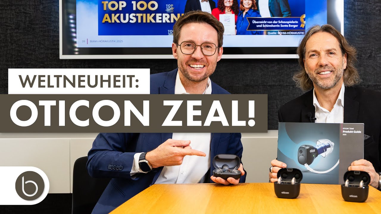 Oticon ZEAL erklärt im Experten-Interview | Fast unsichtbar, mit Bluetooth & Akku!