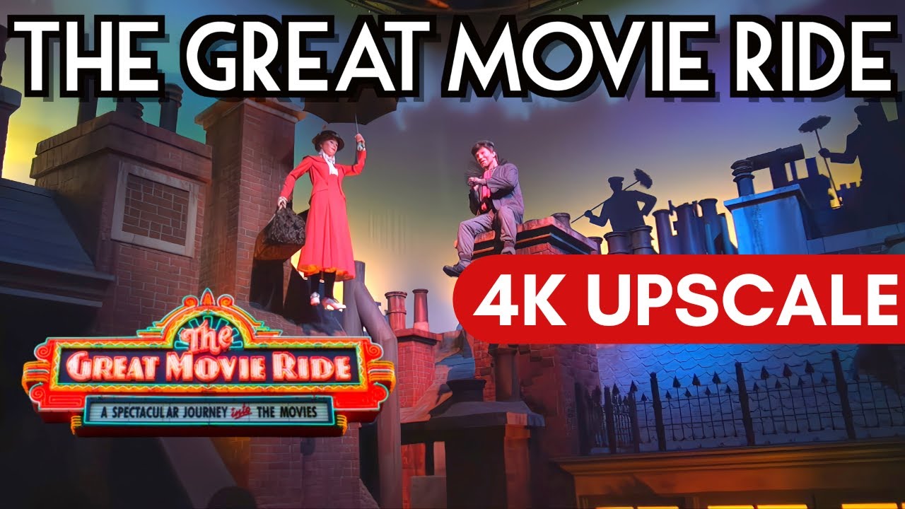 THE GREAT MOVIE RIDE (Pre TCM) Full Ride POV in 4K | Disney's Hollywood Studios WALT DISNEY WORLD
