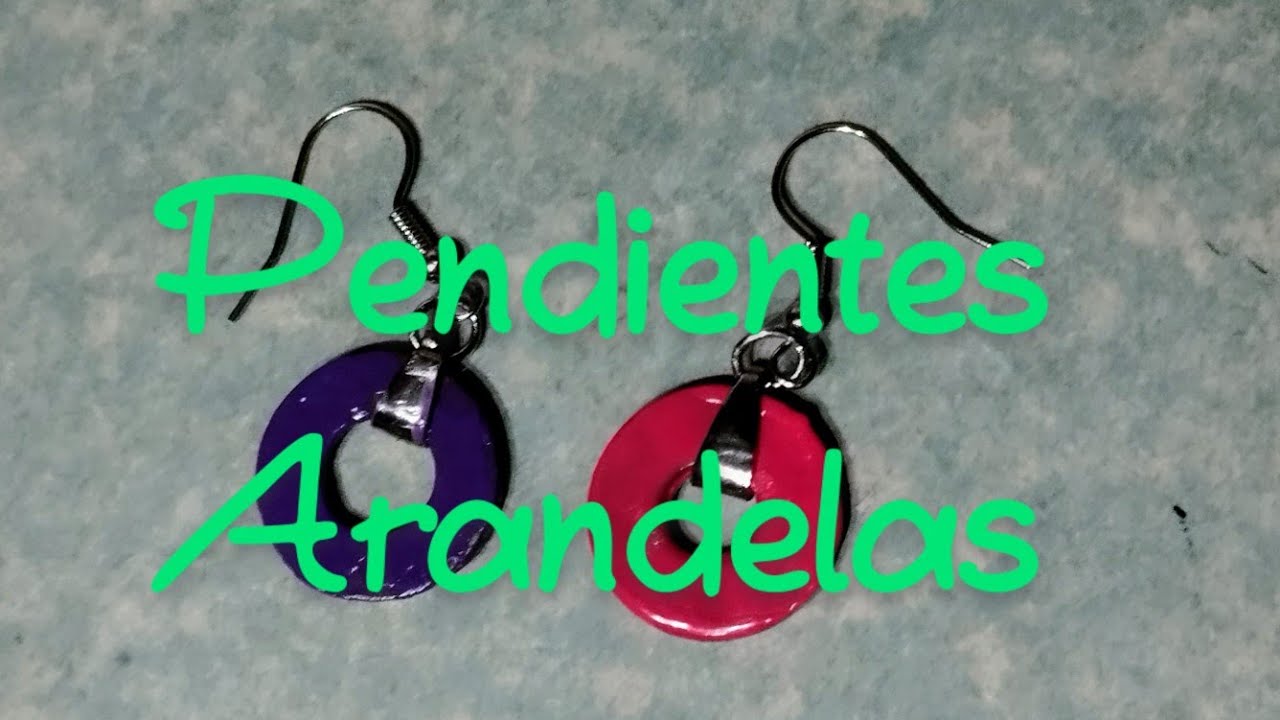DIY - 💍Pendientes Arandelas💍 #2