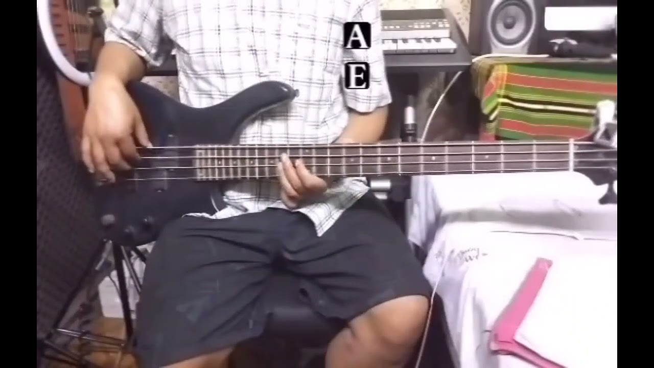 Bass Guitar Lesson (1) Continuation, ဘေ့စ်ဂစ်တာတီးခတ်နည်းအဆက်
