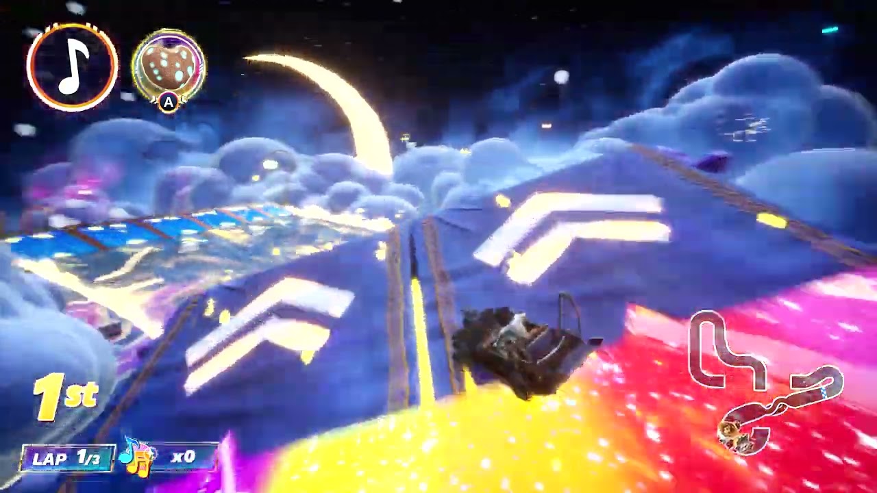 Mr Wolf gameplay in Once Upon a Time Cup Regular - DreamWorks All-Star Kart Racing
