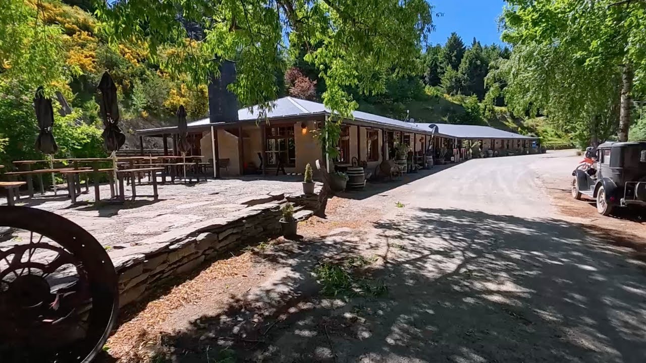 Dansey's pass hotel, Van life & Gold fossicking