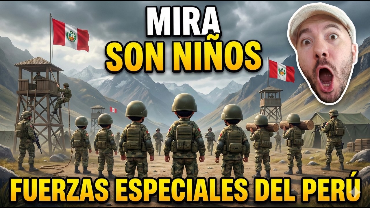 NIÑOS en ENTRENAMIENTO MILITAR 🇵🇪 | El CURSO que ABRE DEBATE en PERÚ