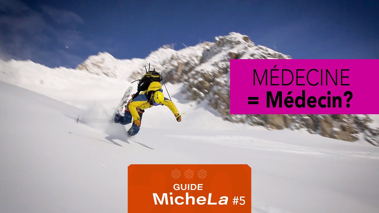 Ski falls compilation (S1.Ep5) M&eacute;decine VS Guide MicheLa