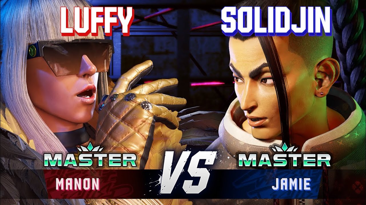 SF6 ▰ LUFFY (Manon) vs SOLIDJIN (Jamie) ▰ High Level Gameplay