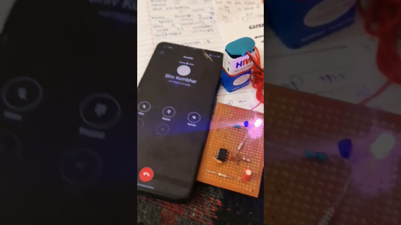 Cell phone detection| electronics project | mini projects | #engineering #shorts #shortsvideo #viral