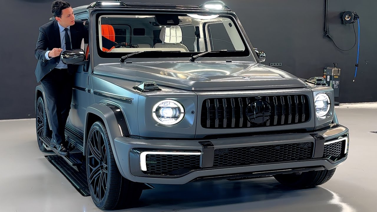 Mercedes G63 HOFELE HG800 2024 года выпуска — новый универсал G с правым рулём. Полный обзор инте...
