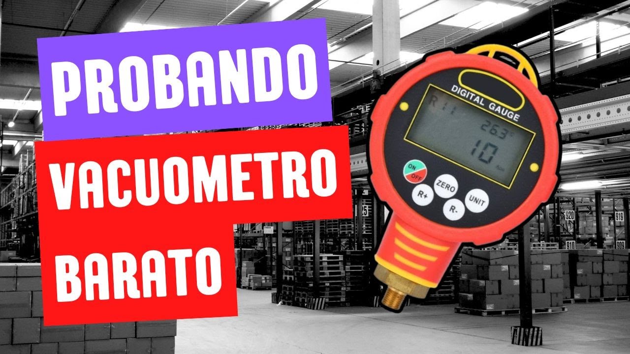 Probando VACUOMETRO barato ✅