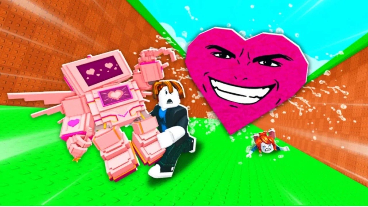 Новое обновление ко Дню святого Валентина в игре Escape Tsunami для Brainrots на Roblox.