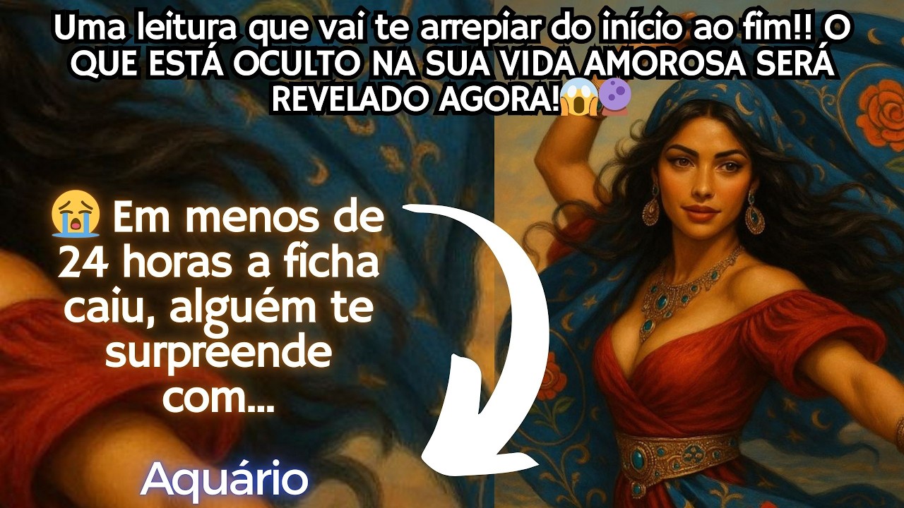 💖ÁQUARIO😥EM MENOS DE 24 HORAS A FICHA CAIU ,ALGUÉM VAI TE IMPACTAR COM UMA CONVERSA DIZENDO QUE...🥺