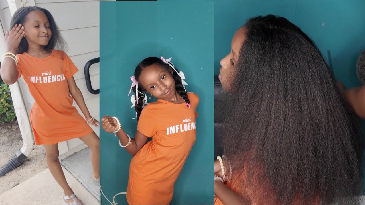 Birthday/school 1 week projective hair style