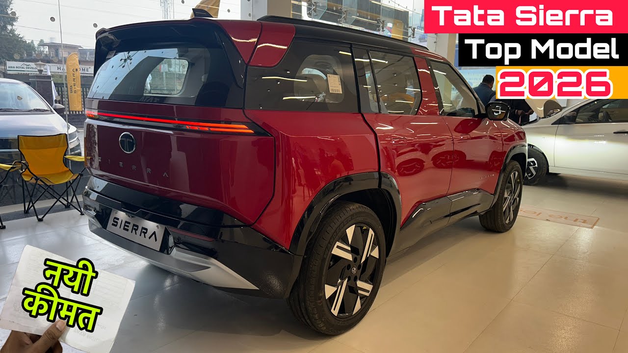 New Tata Sierra Accomplished Plus 2026 | Tata Sierra Top Model 2026 On Road Price Features & Review