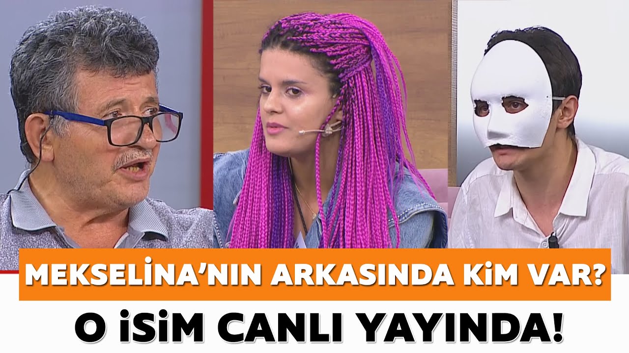 Mekselina'nın arkasında kim var? O isim canlı yayında