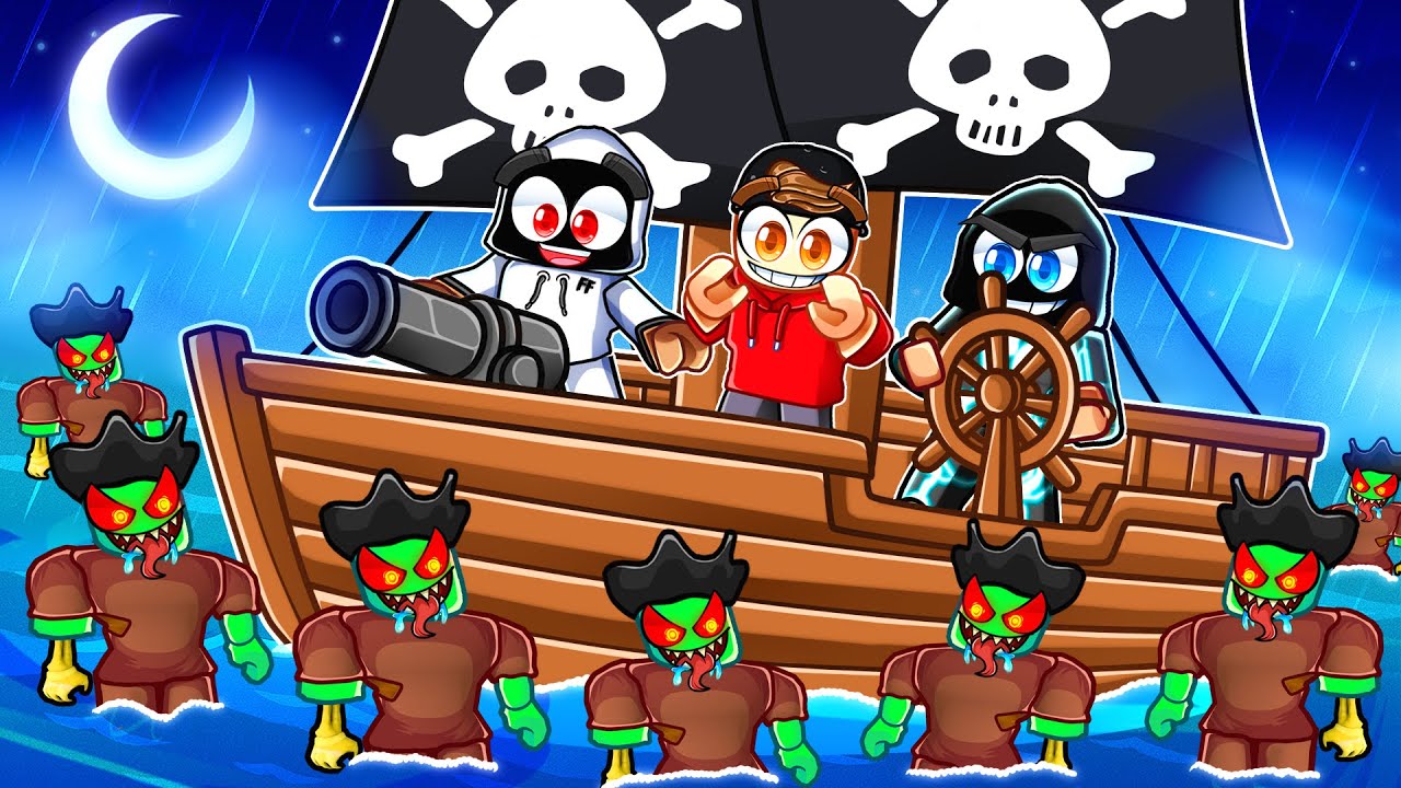 ROBROS SURVIVE IN ROBLOX DEAD SAILS!