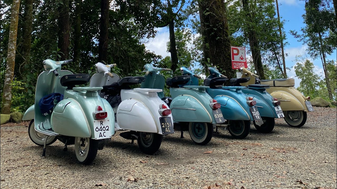 TOURING VESPA TUA NAIK GUNUNG, APA KUAT ???