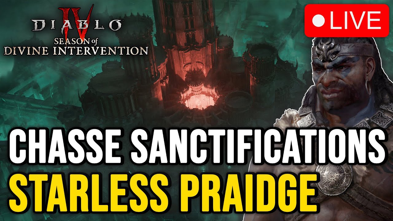 Paragon 298 Road to 300 Farming for more Sancs- Diablo 4 Season 11