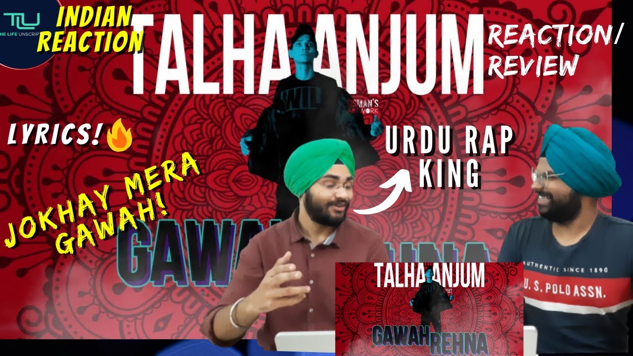 02. Gawah Rehna x Talha Anjum (Prod by Umair Khan) | Punjabi Reaction + Review | #tlu
