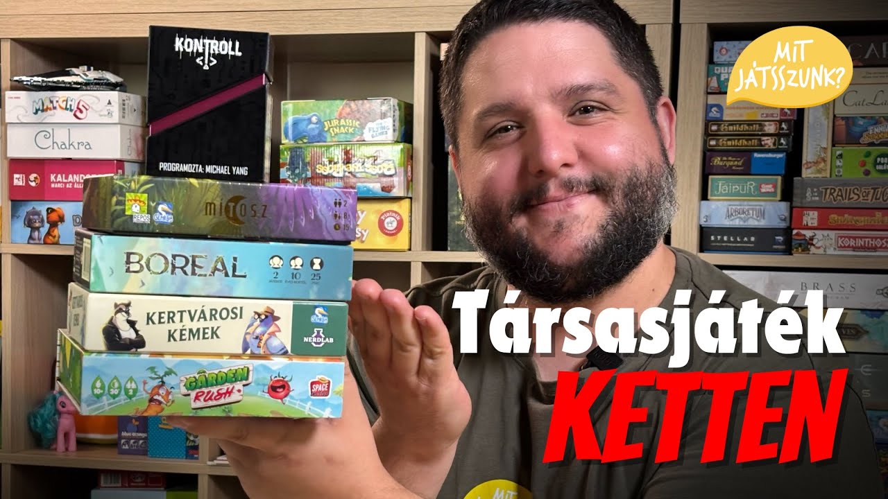 Ezek nagyon megleptek! - Kétfős újdonságok a Gémklubtól