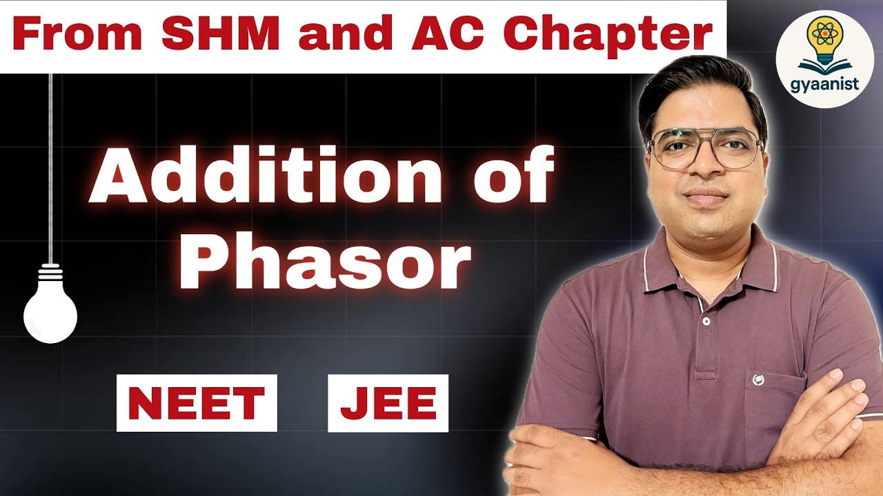 Addition of Phasor NEET & JEE Physics | Gyaanist