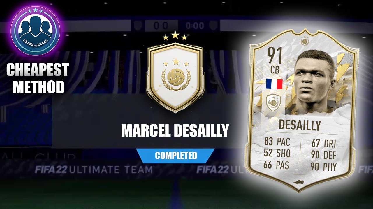 FIFA 22 | PRIME ICON MARCEL DESAILLY SBC CHEAPEST SOLUTION NO LOYALTY 😱🔥