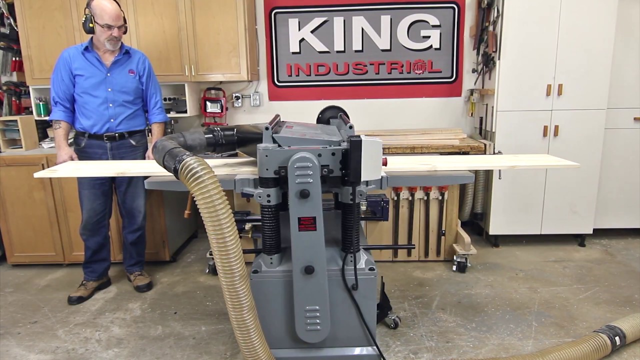 King Industrial Thickness Planers - TheToolStore.ca