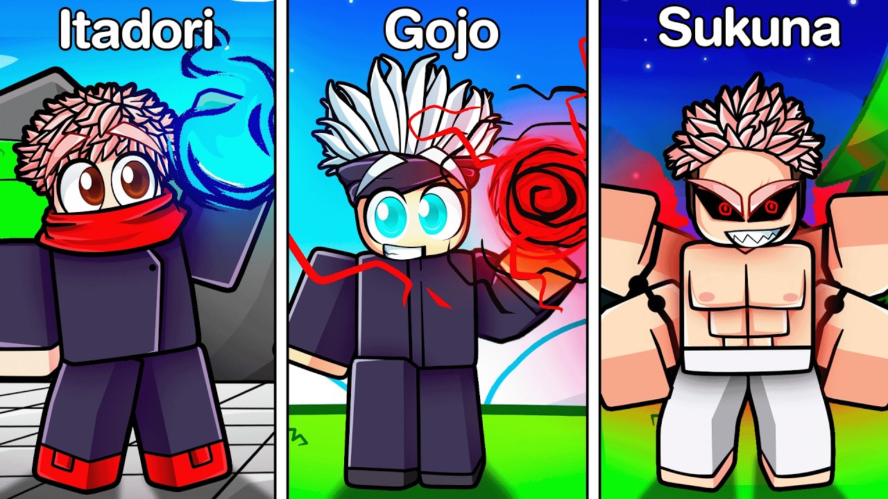 Я на 100% завершил обновление «Jujutsu Kaisen» в AUT Roblox!