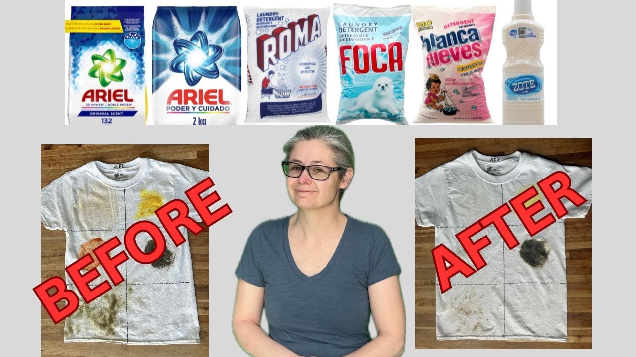I Tested Mexican Laundry Detergents on Tough Stains (Viewer Request!)