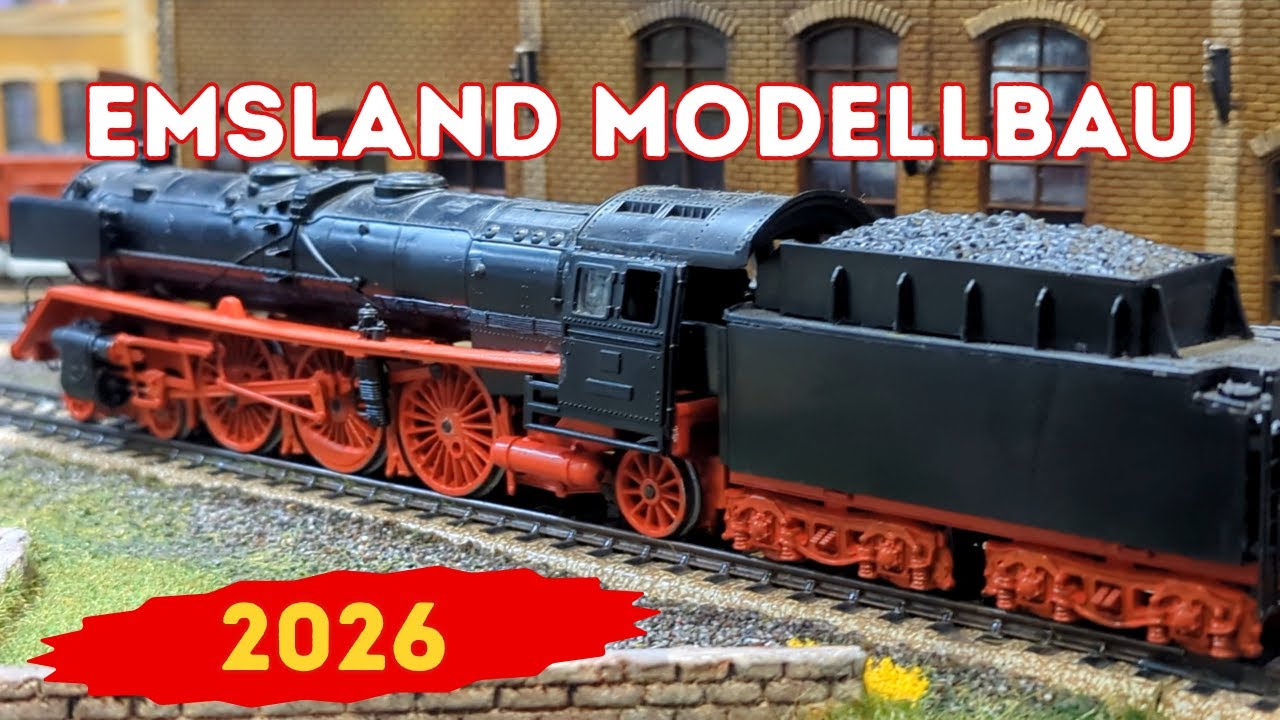 Emsland Modellbau Lingen 2026 Complete journey🚂  modelspoorbeurs
