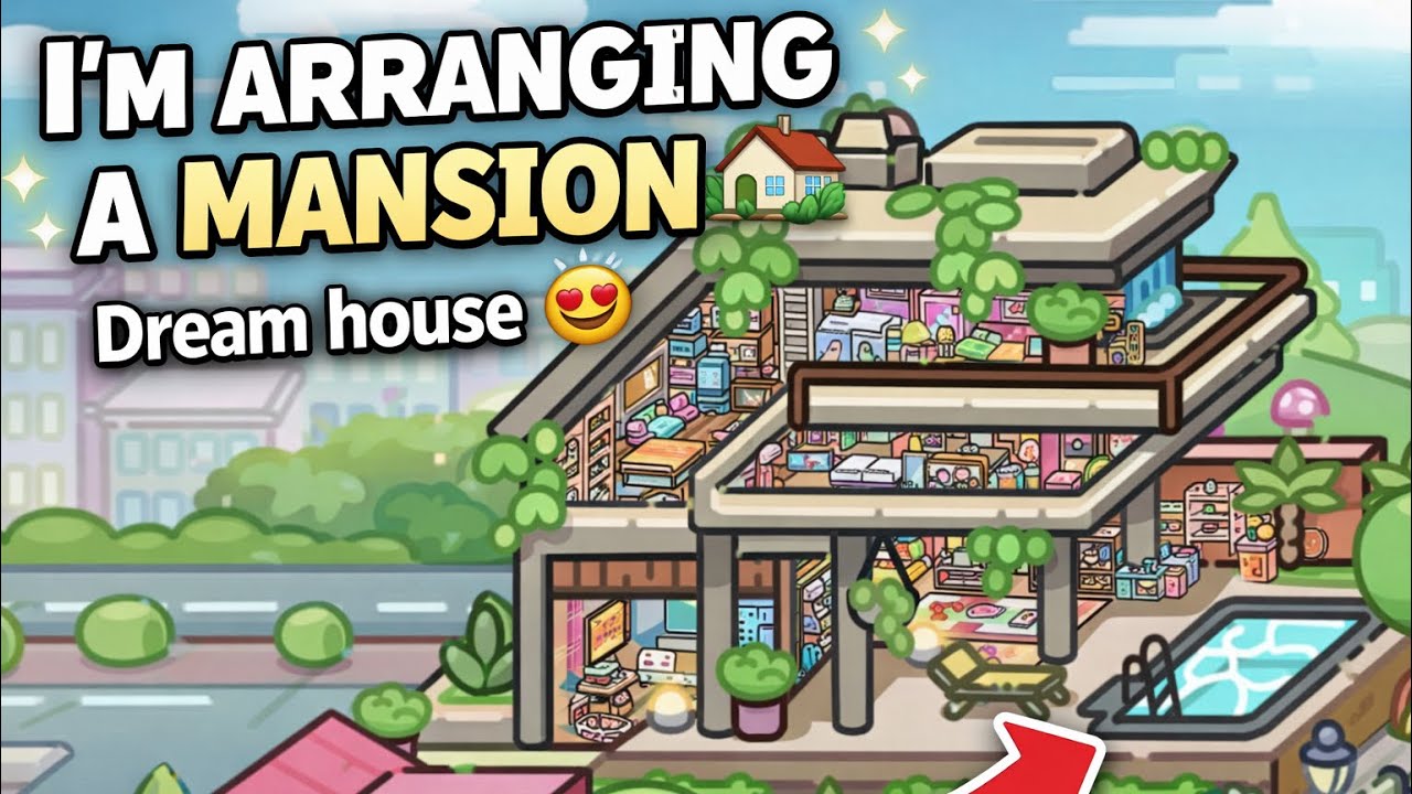 I'M ARRANGING A MANSION 🏡 | Dream house step by step (Part 1)