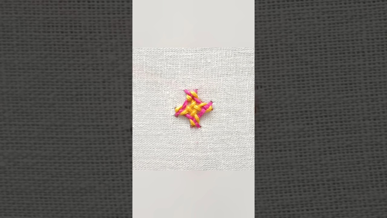 kutchiwork/Sindhiwork/Gujarati Embroidery for beginners #shorts #kutch #sindhi #embroidery