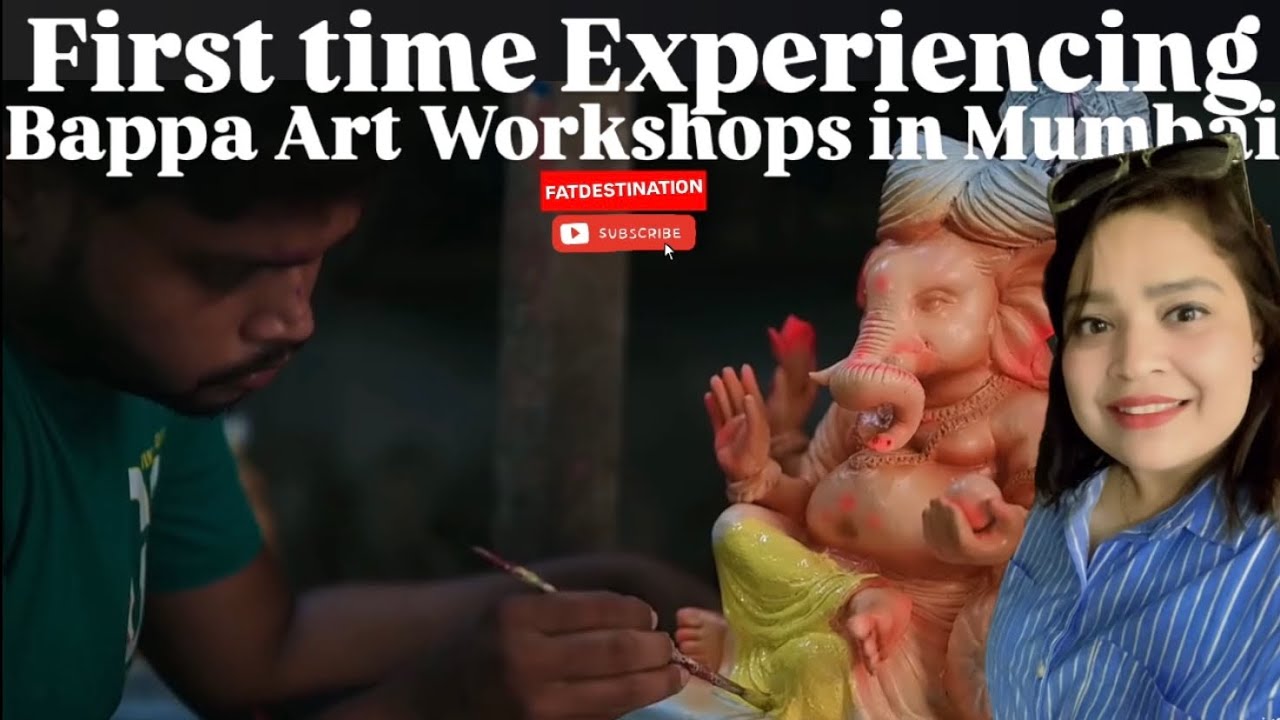 My Ist Visit to Bappa Art Studio Mumbai | Diamond Vastra Art | Cloth to Crown Transformation #bappa 