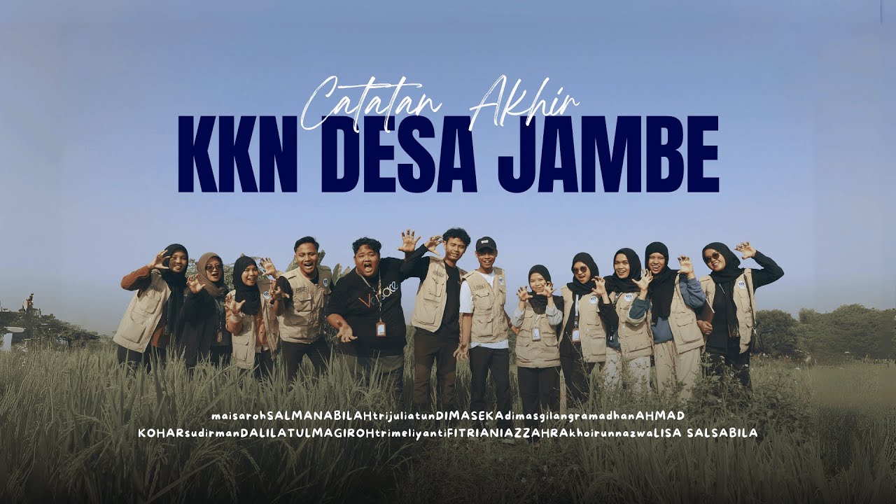 AFTER MOVIE KKN DESA JAMBE 2025
