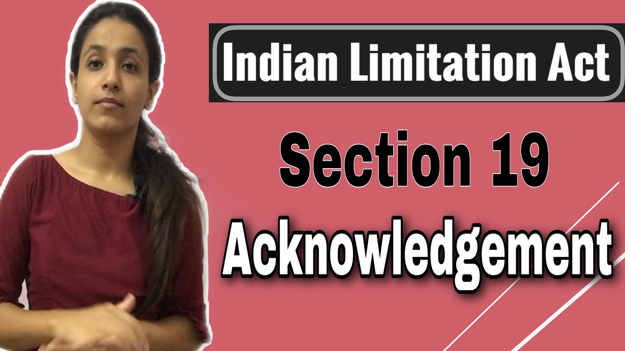Section 19 of Limitation Act ||  Effect of payment on account of debt or of interest on legacy ||