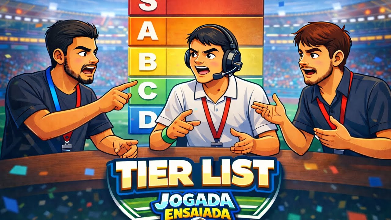 TIER LIST #01- Como vai terminar o Brasileirão?